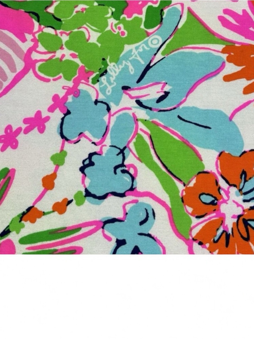 Lilly Pulitzer Pink Tropical Strapless Maxi Dress - Picture 6 of 9